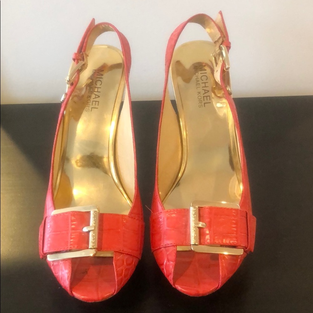 MICHAEL Michael Kors Red Heels